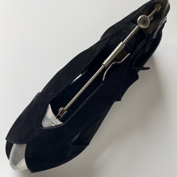 Arche black suede sandals size 38 - Picture 6 of 6